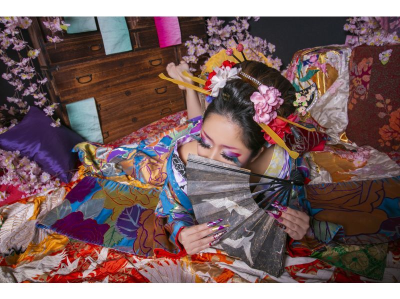 "Super Summer Sale 2024" Same-day reservations available! [3-minute walk from Kyoto Station] For women! "Oiran Plan" can be experienced alone or with friends!の紹介画像
