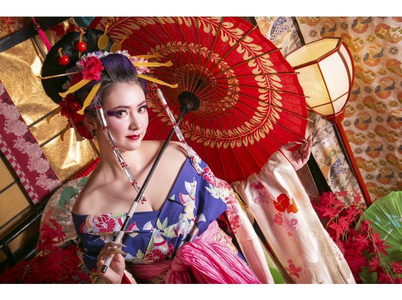 SALE! Same-day reservations accepted! [3-minute walk from Kyoto Station] For women! "Oiran Plan" can be experienced alone or with friends! Only now from 4,400 yenの紹介画像