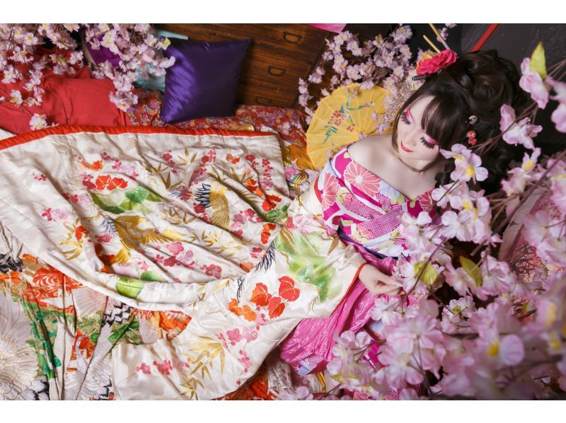 ★お日にち限定割引中★【京都駅徒歩3分】京都で煌びやかに大変身！！「おとめプラン」お一人様でもお友達とも体験可能！の紹介画像