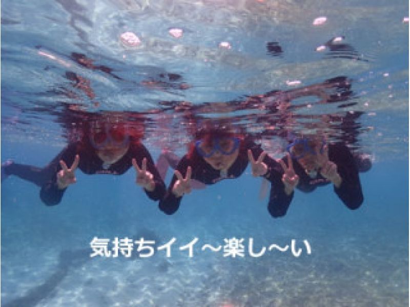[Kagoshima ・ Amami] To the secret point by boat ☆ Boat snorkelの紹介画像