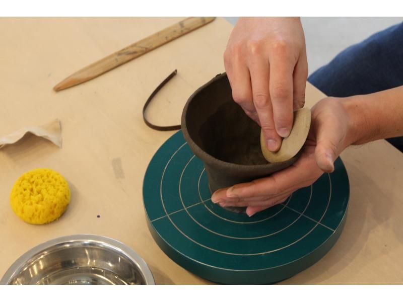 [Fukuoka ・ Kasuga City] 1,620 deals yen ★ Ceramics experience (hand-rolling wheel experience course)の紹介画像