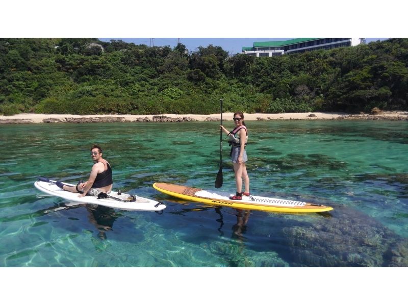 【Kagoshima · Amami Oshima】 For beginners ☆ SUP (stunt up paddle) experienceの紹介画像