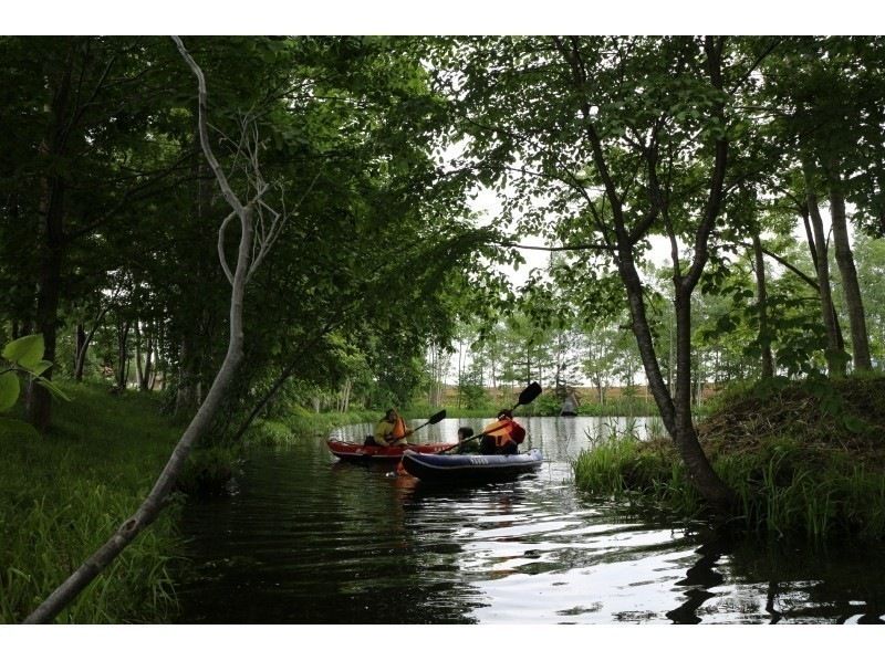 [Hokkaido ・ Niseko】 Enjoy Niseko! Leisurely canoe Kayak) Tour ♪ From 3 years old OK!の紹介画像