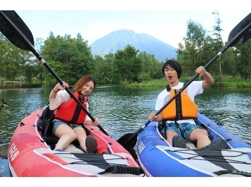 [Hokkaido ・ Niseko】 Enjoy Niseko! Leisurely canoe Kayak) Tour ♪ From 3 years old OK!の紹介画像