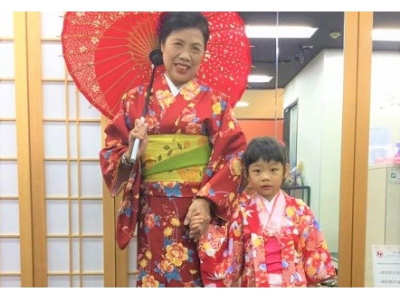 【교토 · 히가시야마 역] 3 세부터 즐길 수있는 "어린이 기모노 렌탈 플랜"교토에서 최고의 추억을 만들지 않겠습니까?の紹介画像