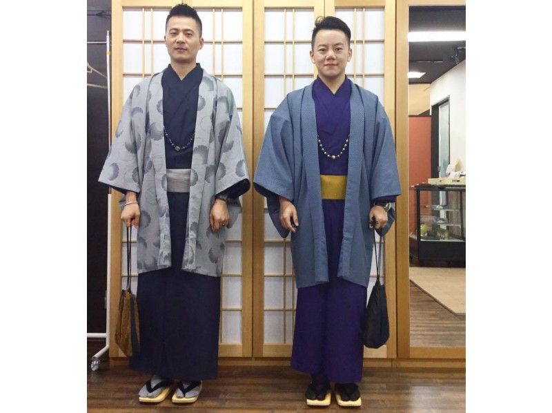 [Kyoto Higashiyama Station] Feel free to rent a kimono "Men's Plan" Why not make the best memories in Kyoto?の紹介画像