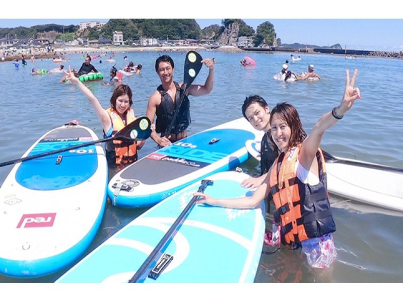 [Chiba/Southern part of Katsuura City] Small group! SUP experience & SUP mini cruise
