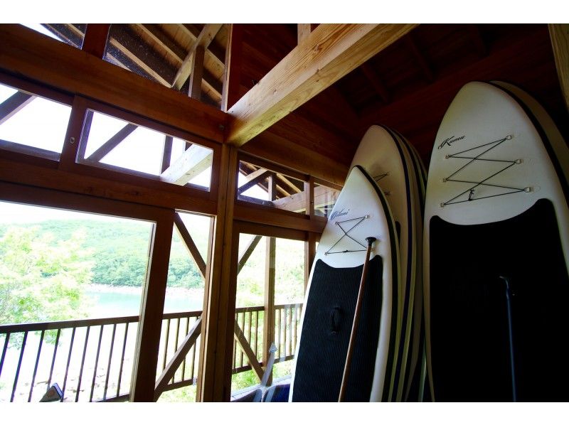 【長野・志賀高原】標高1400メートル！避暑地での琵琶池SUP体験 ♪ 半日コースの紹介画像