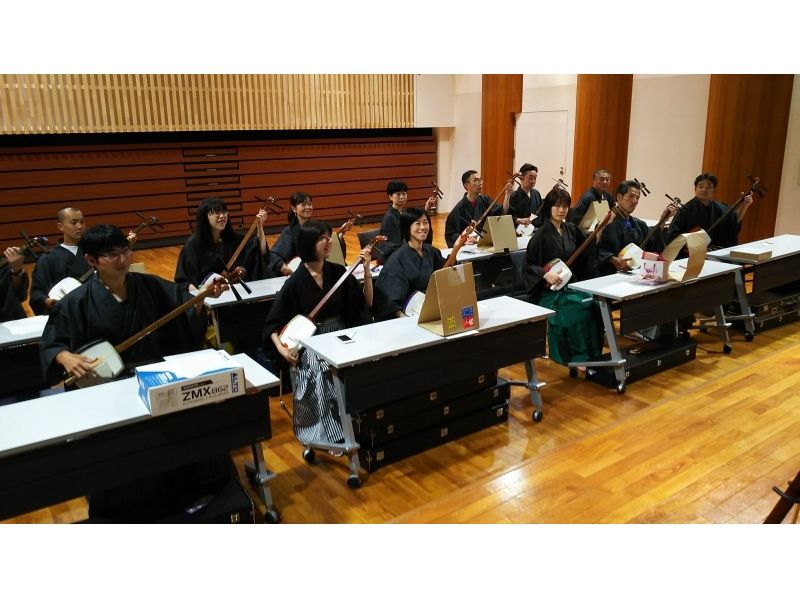 [Tokyo, Asakusa, Sky Tree, Ueno, Akihabara, and Ryogoku areas welcome groups of up to 80 people to experience the Japanese traditional culture of shamisen!の紹介画像