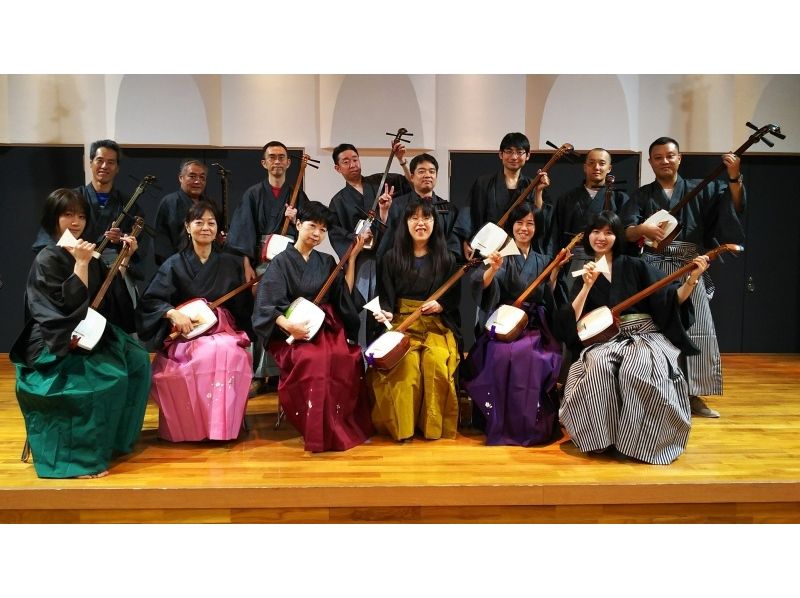 [พื้นที่โตเกียว, อาซากุสะ, สกายทรี, อุเอโนะ, อากิฮาบาระ และเรียวโกกุยินดีต้อนรับกลุ่มมากถึง 80 คนเพื่อสัมผัสกับวัฒนธรรมชามิเซ็นแบบดั้งเดิมของญี่ปุ่น!の紹介画像