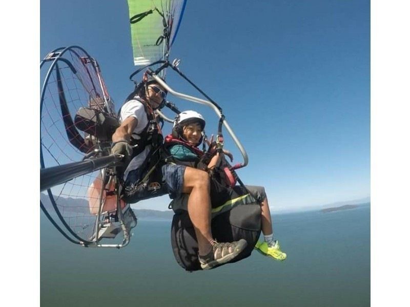 シガリズム体験】【滋賀県 琵琶湖】パラグライダーで琵琶湖上空へ