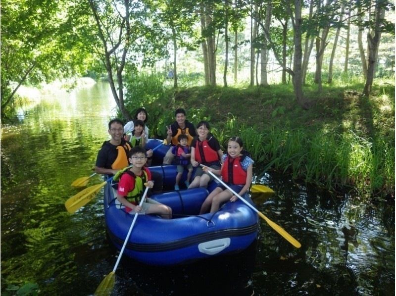 [Hokkaido ・ Niseko】 Niseko in summer! laid back Rafting Tour ♪ It is a loan and pets are OK!の紹介画像