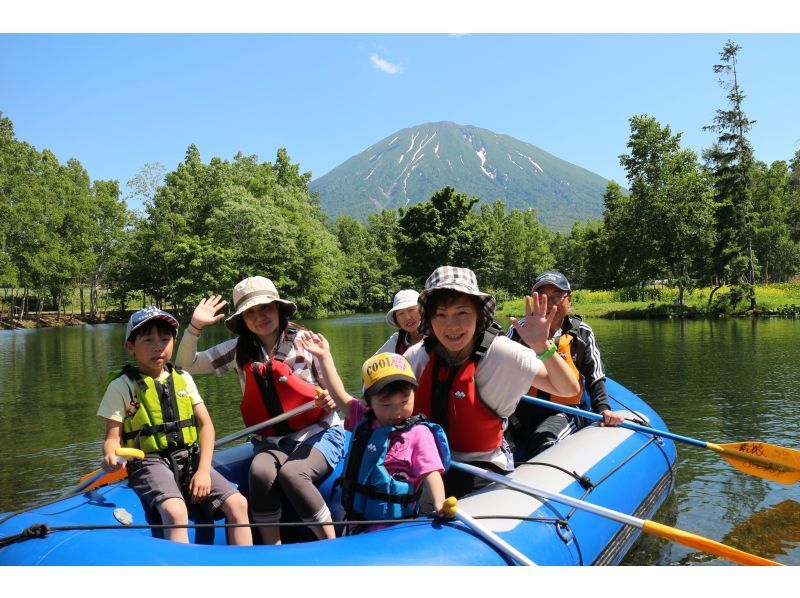 [Hokkaido ・ Niseko】 Niseko in summer! laid back Rafting Tour ♪ It is a loan and pets are OK!の紹介画像