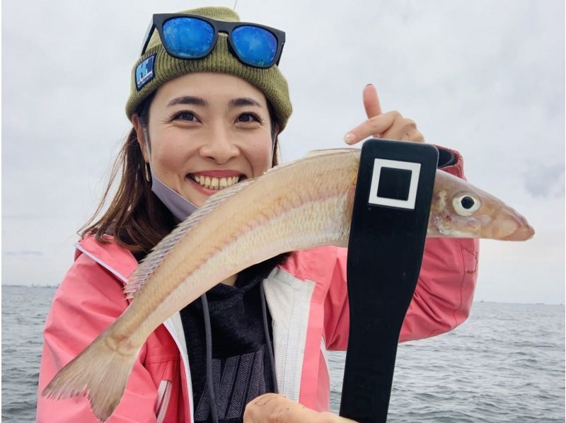 [Kanagawa / Kanazawa-hakkei] Beginners, Female and children are welcome! Let's enjoy boat fishing "AM: Japanese whiting, afternoon: Japanese whiting"の紹介画像