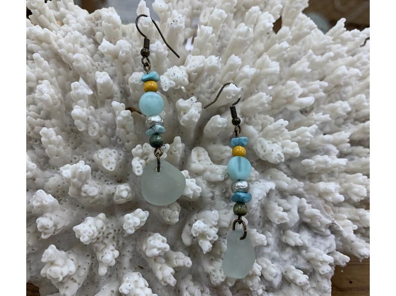 [Hyogo/Kobe/] "Gifts from the Sea" Make an accessory using beach glass, shells, and coral!の紹介画像