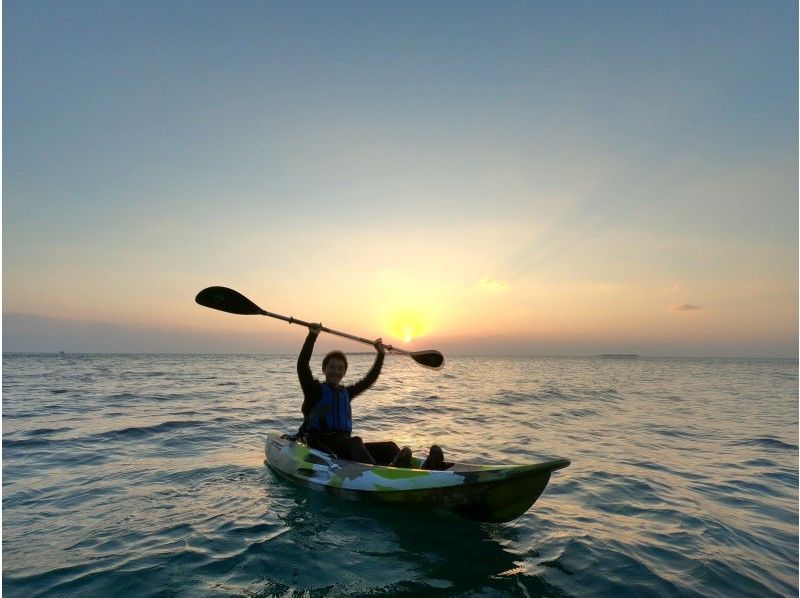 精湛的视野！ ！在上帝，Hamahiga岛上的日出皮艇和秘密海滩登陆之旅！の紹介画像