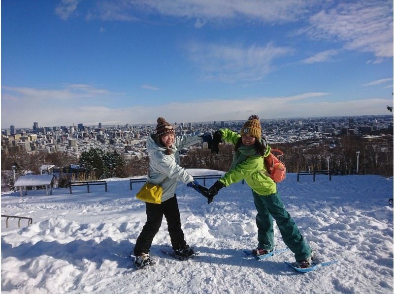 [北海道/札幌]雪林雪雪上徒步破坏之旅！附带数据的照片拍摄服务の紹介画像