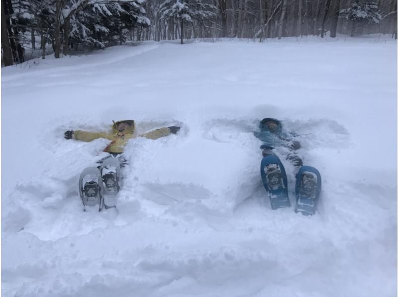 [北海道/札幌]雪林雪雪上徒步破坏之旅！附带数据的照片拍摄服务の紹介画像