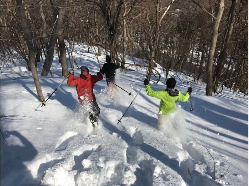 [北海道/札幌]雪林雪雪上徒步破坏之旅！附带数据的照片拍摄服务の紹介画像
