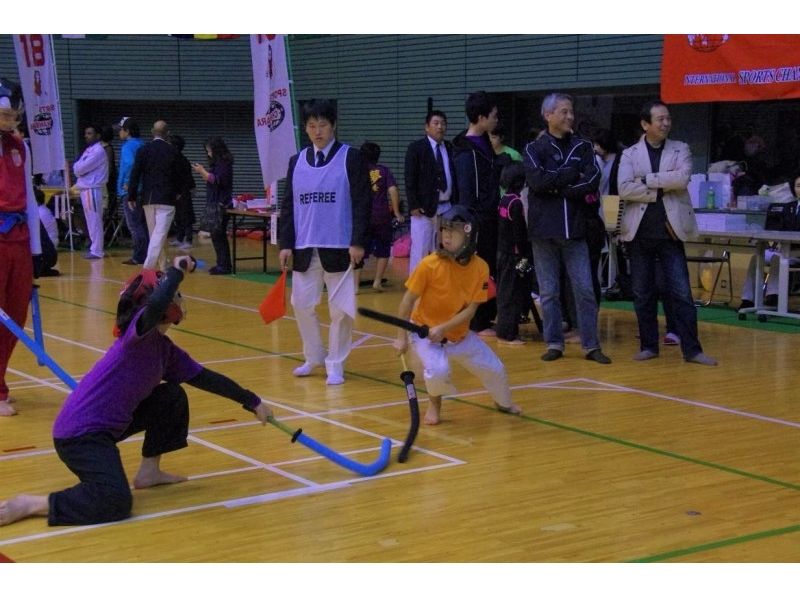[Tokyo / Komazawa] Even children can participate! Samurai serious battle! "Sports Chanbara Experience"の紹介画像