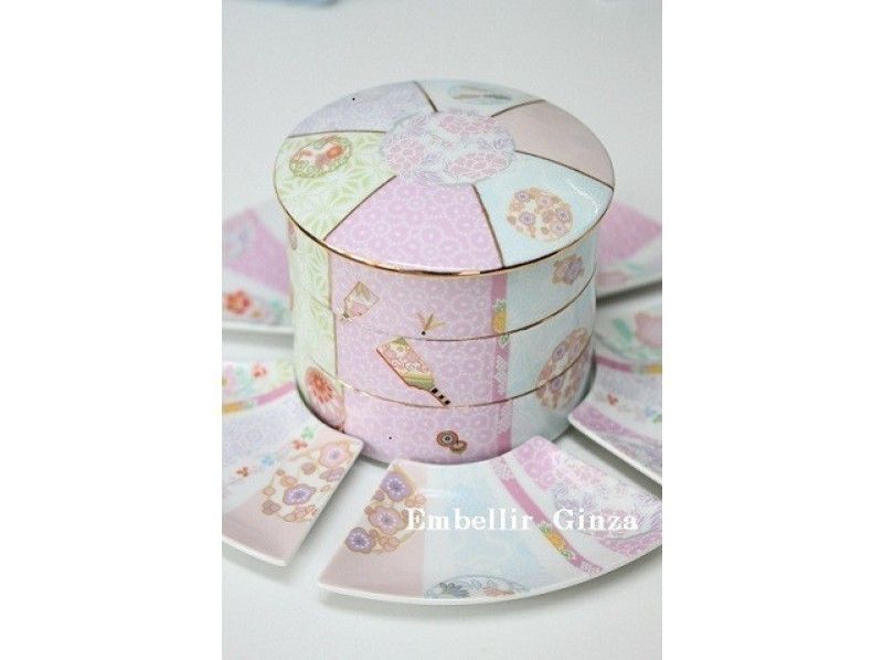 ポーセラーツ Embellir Ginza 1DAYレッスン【和風・洋風 お重