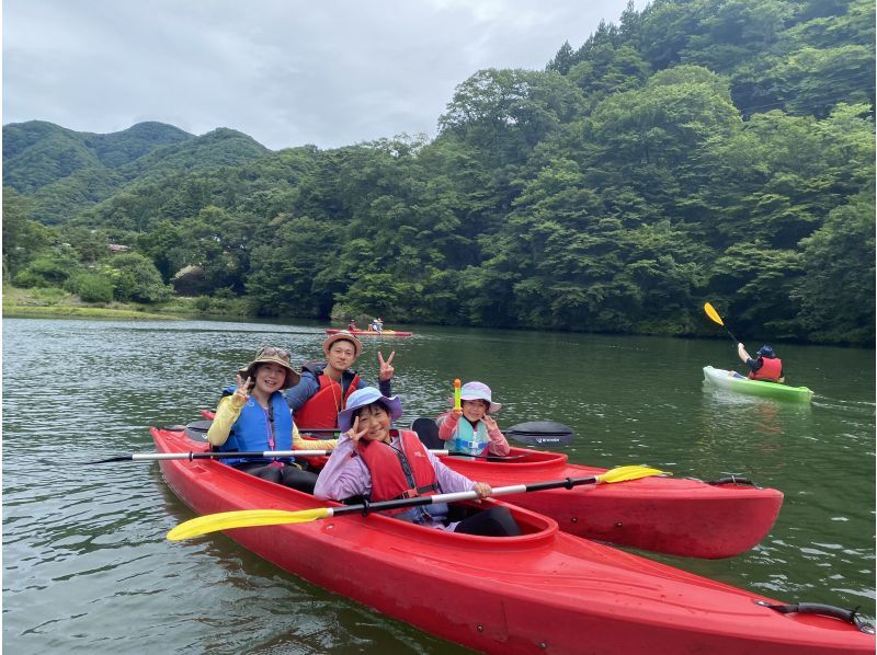 [도치기· 햇빛】 川治온천카약체험 투어 (탠덤카약: 광선 키누에어리어)の紹介画像