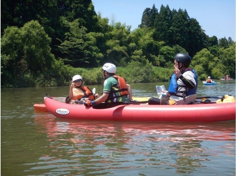 [Yamagata ・ Sagae] Suddenly going down the river ☆ Mogami River Canoe Tour (60 minutes)の紹介画像