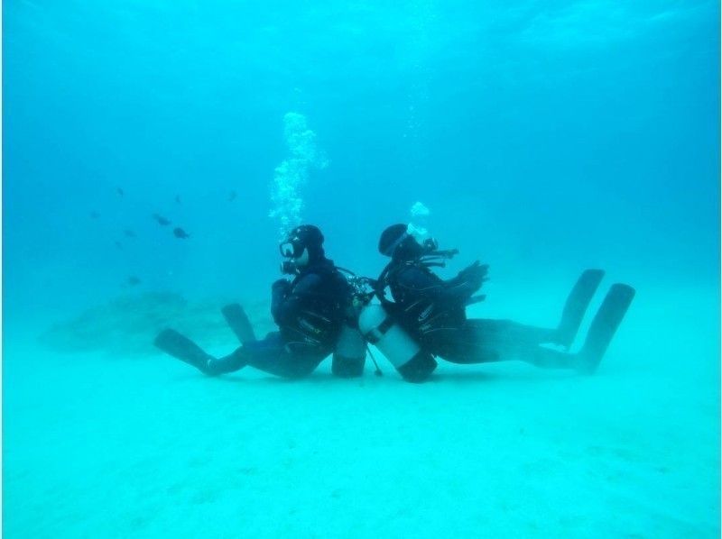 [Okinawa・underwater Post fan Diving] Fun to enjoy on the beach at the beach Diving! (With photo )