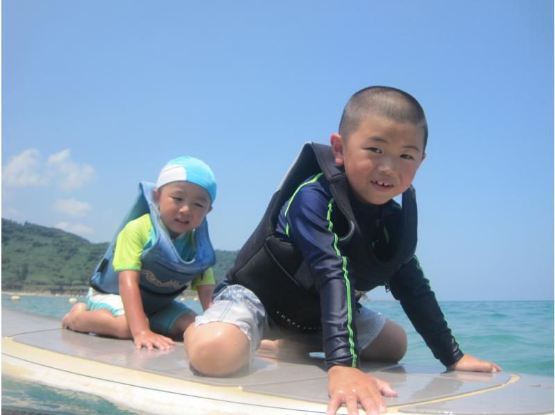 【宮崎・日南海岸/カヌーチャレンジ】ビーチワルンハダシ集合：海のパドルスポーツにチャレンジ！子供と二人乗り可能：CN90の紹介画像