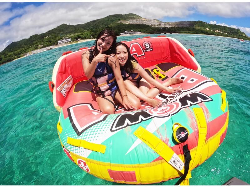 沖縄で唯一の絶叫好き専門マリンスポーツ】シュノーケル＋マリン