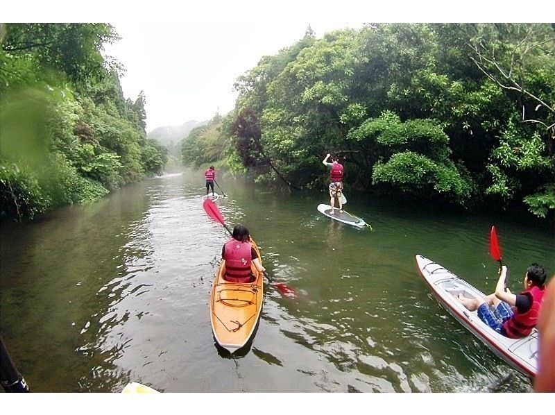 【宮崎・青島】Paia集合：『カヌー体験』さまざまなパドルスポーツを体験しよう！カヌー/SUPを利用して川を探検：カヌー2hの紹介画像