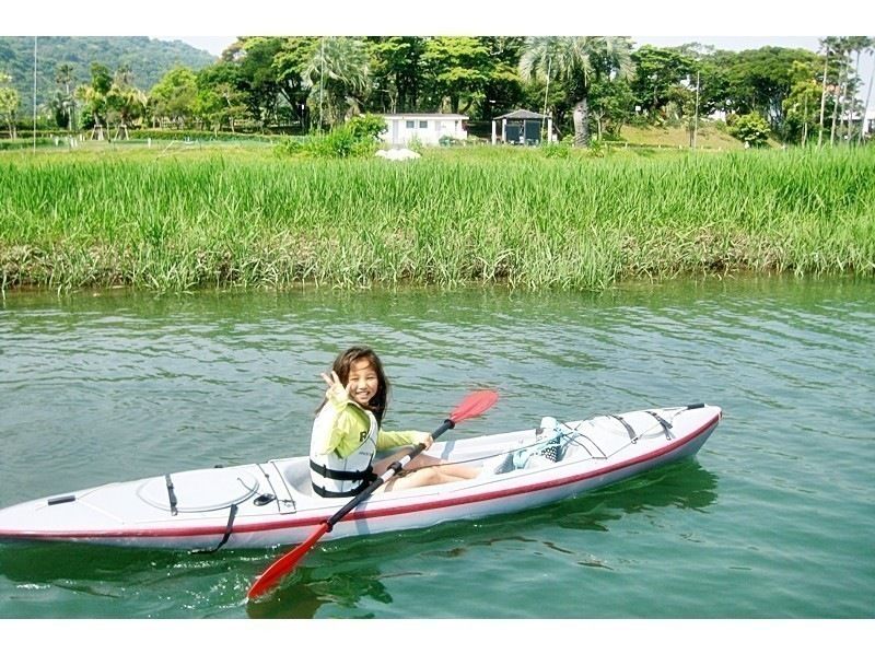 [Miyazaki ・ Aoshima] Explore the river using the canoe experience SUP ★ Let's enjoy the healing time!の紹介画像