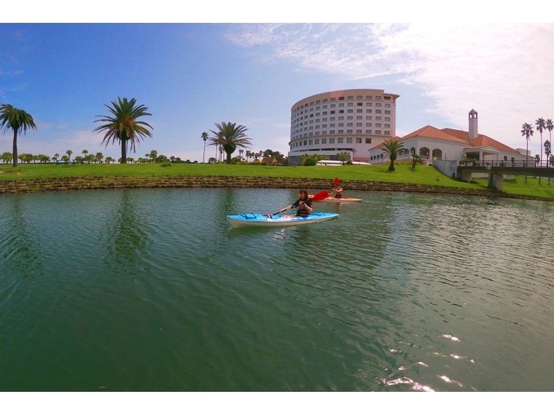 [Miyazaki ・ Aoshima] Explore the river using the canoe experience SUP ★ Let's enjoy the healing time!の紹介画像