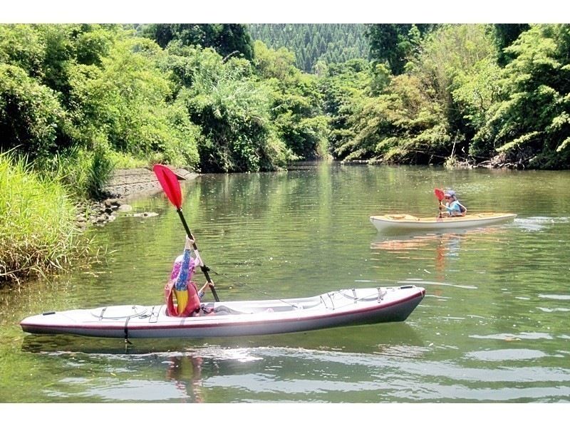 [宮崎·Aoshima]使用獨木舟體驗探索河流SUP★讓我們享受治療時間！の紹介画像