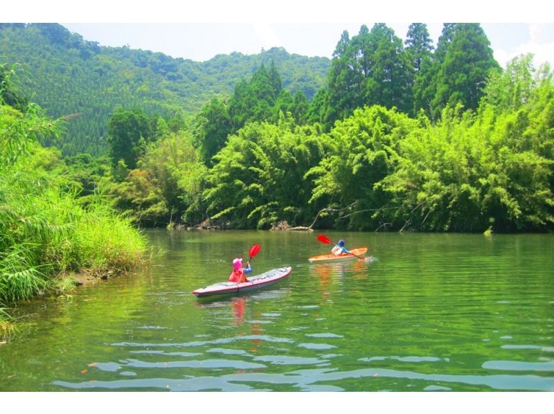 [Miyazaki ・ Aoshima] Explore the river using the canoe experience SUP ★ Let's enjoy the healing time!の紹介画像