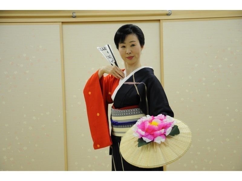 [淺草，東京]首次甚至歡迎！通過雪蛤洋子老師日本舞蹈教室★學習的樂趣和的心臟浴衣！の紹介画像