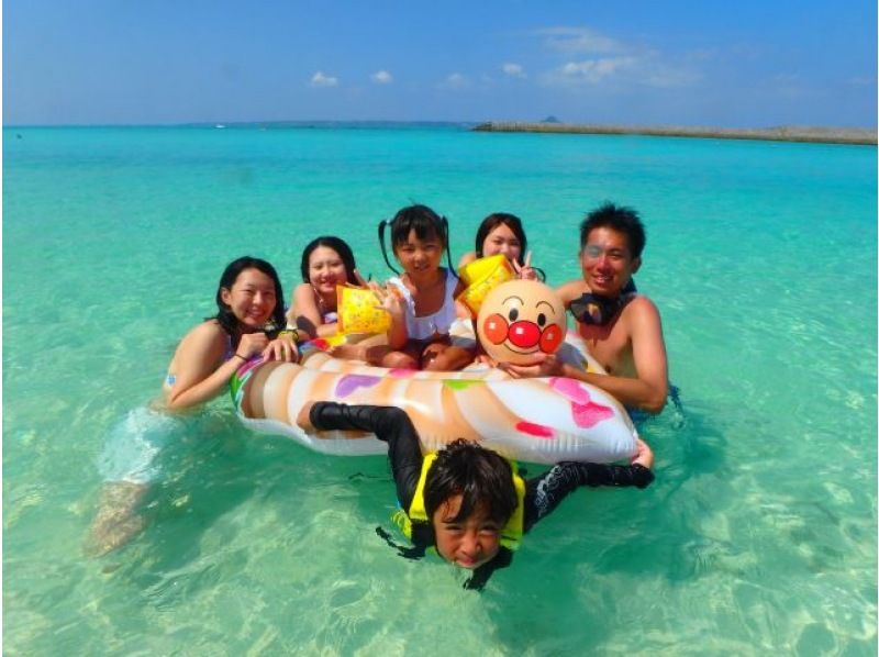 [Okinawa / Minna Island] Enjoy the sea play! One-day sea bathing (E plan)