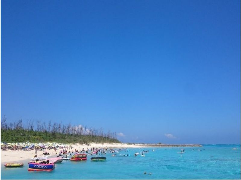 [Okinawa / Minna Island] Enjoy the sea play! One-day sea bathing (E plan)の紹介画像