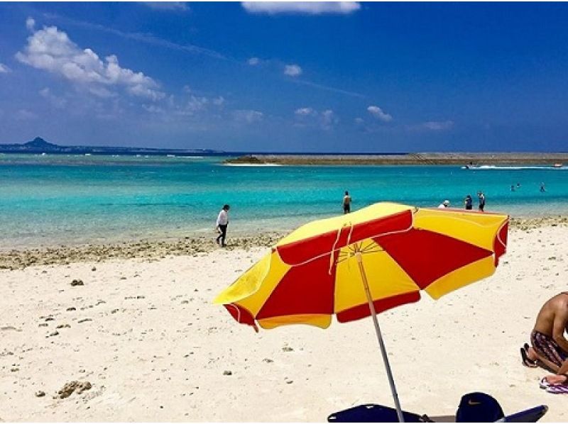 [Okinawa / Minna Island] Enjoy the sea play! One-day sea bathing (E plan)