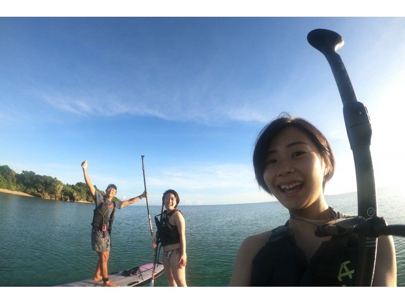 【西表島/早朝】早朝：SUPツアー！【写真データ/送迎無料】初心者歓迎・上原港開催！世界自然遺産の朝焼けに漕ぎ出すSUPの紹介画像