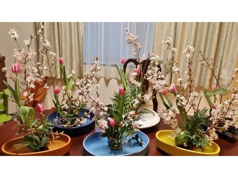 [Chiba, Inage] Ikebana experience for foreign tourists only の紹介画像