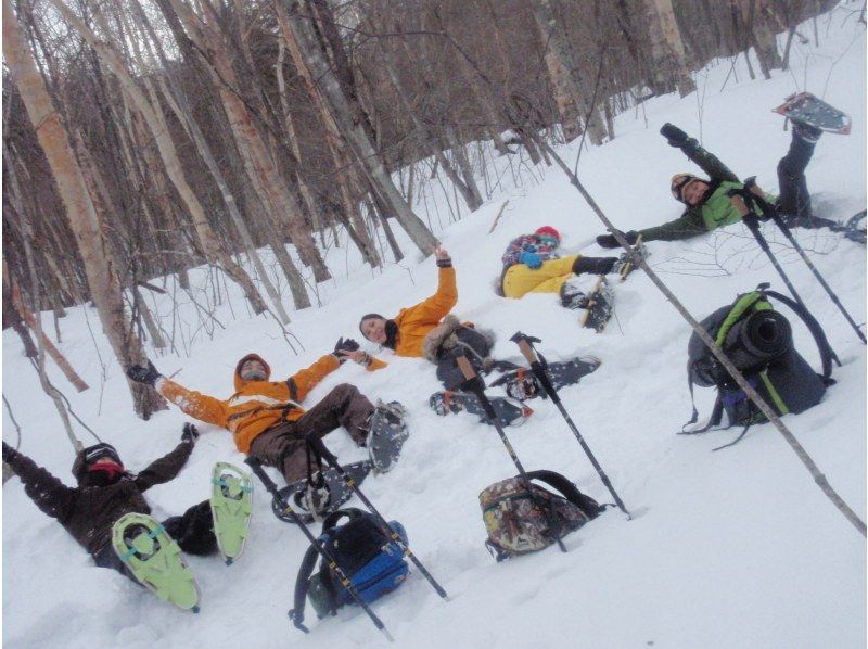 【Nagano · Karuizawa】 Snowshoe hiking "Snowy field backcountry" Powder snow enjoyment ☆ Asama volcano areaの紹介画像