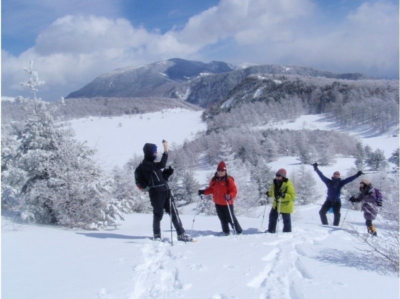 【あさま軽井沢／長野 群馬】スノーシューハイキング たっぷり1day『雪原バックカントリー』　☆パウダースノー満喫！湯の丸スキー場周辺の紹介画像