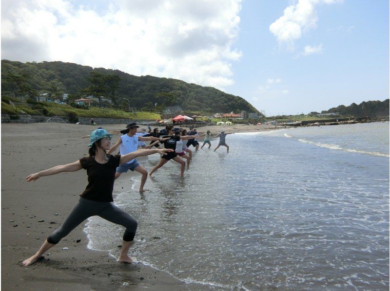 [ 神奈川 ·葉山] 7月21日，8月18日召開！ 沙灘瑜伽 ×沙浴の紹介画像