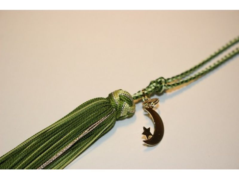 [Kyoto, Nijo Johoku] Experience making key chains for Kyoto twisted bunch (Yorifusa) and Kumihimo (braided cord)!の紹介画像