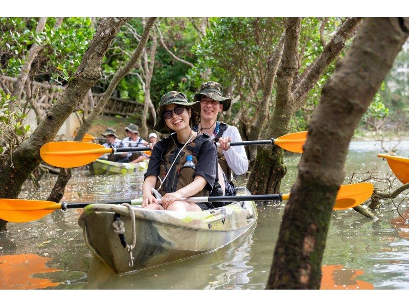 Mangrove Kayak Tour [Reservations available on the day] Tour images included! Suitable for ages 2 and up, popular with families, couples, and girls' trips! Central main island, easy accessの紹介画像