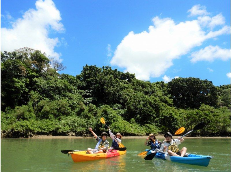 マングローブカヤックツアー【当日予約可】ツアー画像プレゼント！２歳からOK、家族・カップル・女子旅に人気♪本島中部・アクセス便利の紹介画像