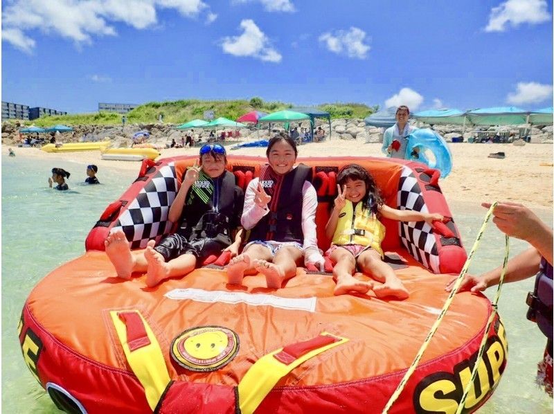 Any number of people can enjoy 7 types of marine sports for 60 minutes per group! 15,000 yen per group for a full private rental!の紹介画像