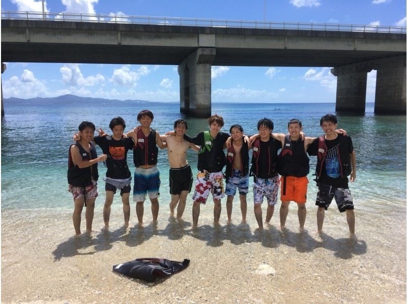 Any number of people can join the group rate, 3 hours of unlimited marine sports, 7 types of activities, completely private, 43,000 yen for everyone!!の紹介画像