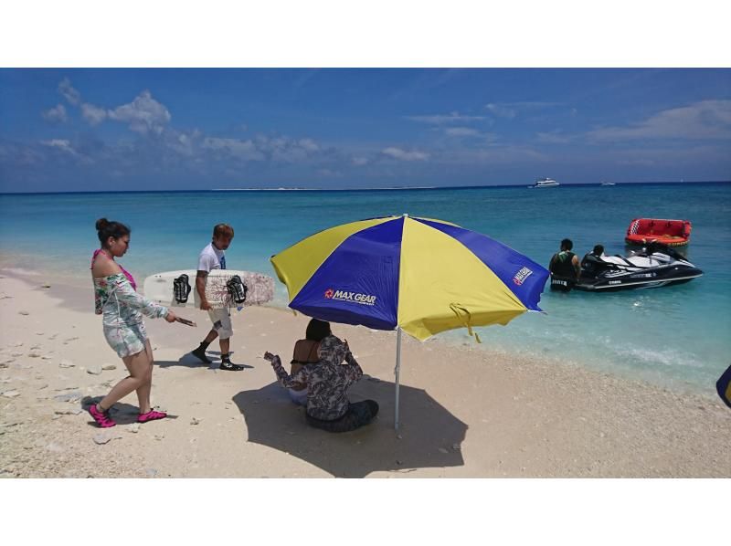 One group rate for any number of people, unlimited use of 7 types of marine sports for 3 hours, completely private, from 43,000 yen for everyone!!の紹介画像